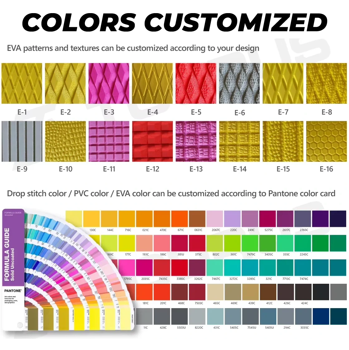 isup EVA colors isup EVA colors